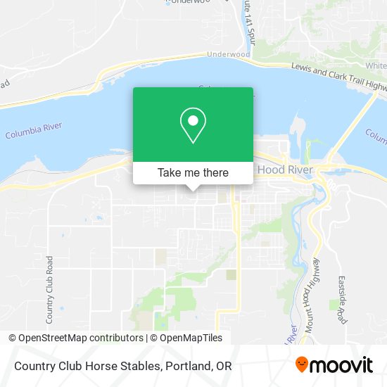 Country Club Horse Stables map