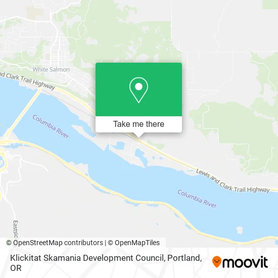 Klickitat Skamania Development Council map