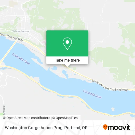 Washington Gorge Action Prog map