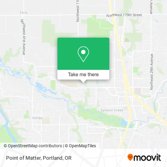 Point of Matter map