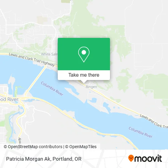 Patricia Morgan Ak map
