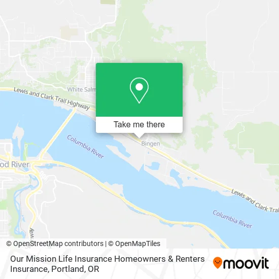 Our Mission Life Insurance Homeowners & Renters Insurance map