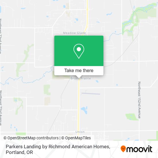 Parkers Landing by Richmond American Homes map