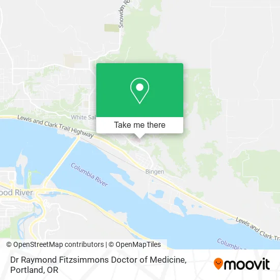 Dr Raymond Fitzsimmons Doctor of Medicine map