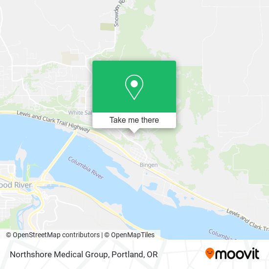 Mapa de Northshore Medical Group