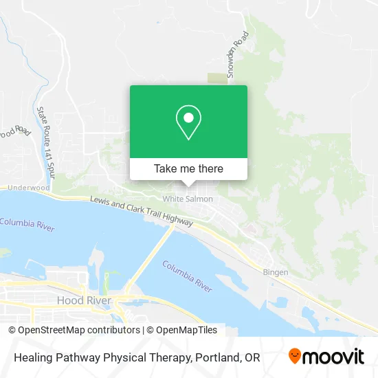 Healing Pathway Physical Therapy map