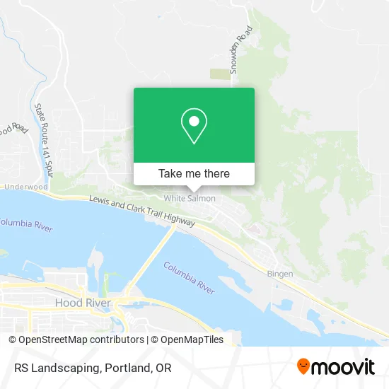 RS Landscaping map