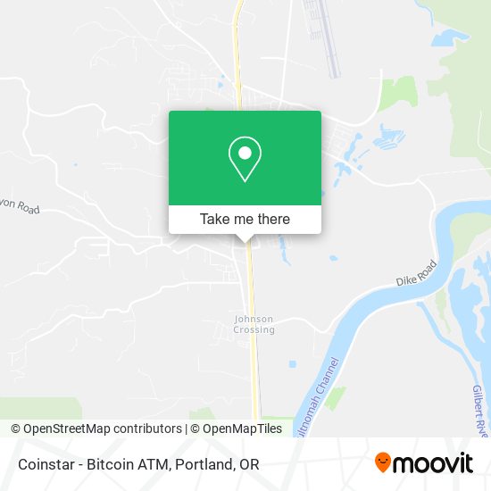 Mapa de Coinstar - Bitcoin ATM