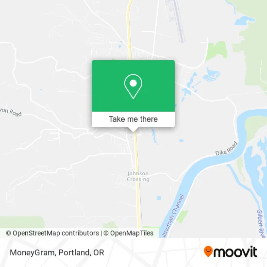 Mapa de MoneyGram