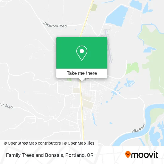 Family Trees and Bonsais map