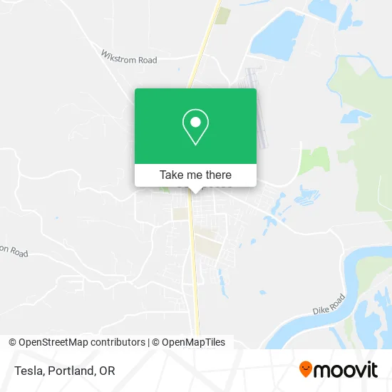 Tesla map