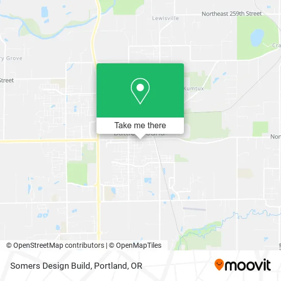 Somers Design Build map