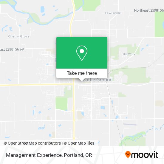 Management Experience map