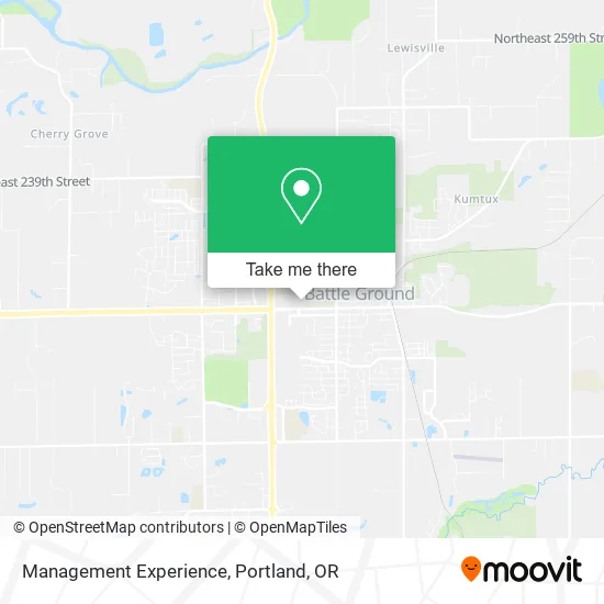 Management Experience map