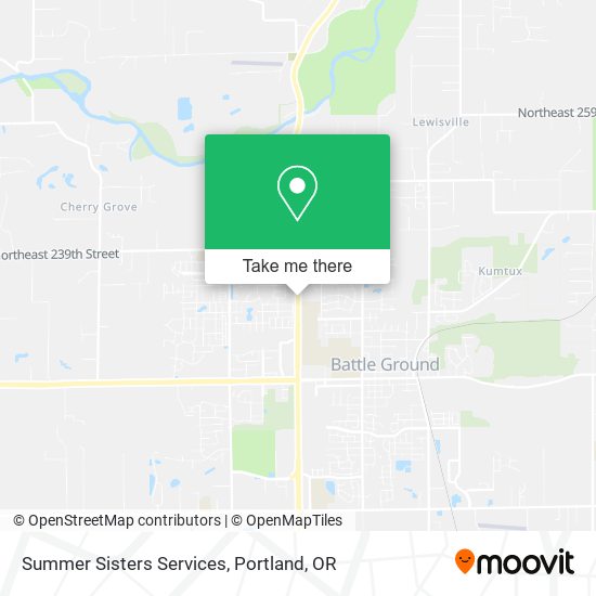 Summer Sisters Services map