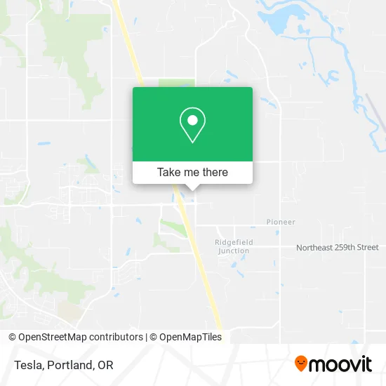 Tesla map