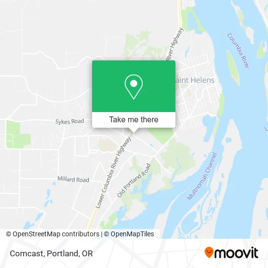 Comcast map
