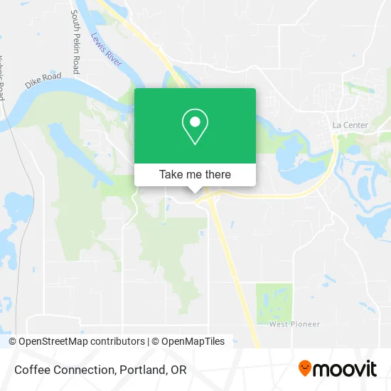 Coffee Connection map