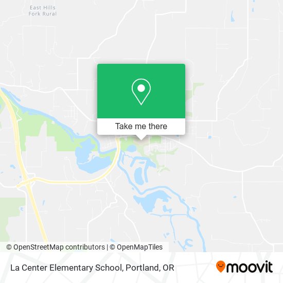 Mapa de La Center Elementary School