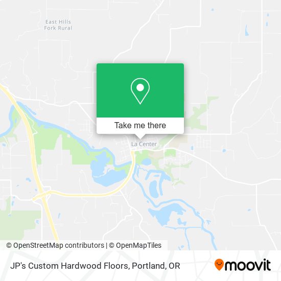 JP's Custom Hardwood Floors map