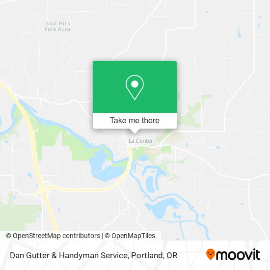 Mapa de Dan Gutter & Handyman Service