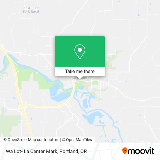 Wa Lot- La Center Mark map