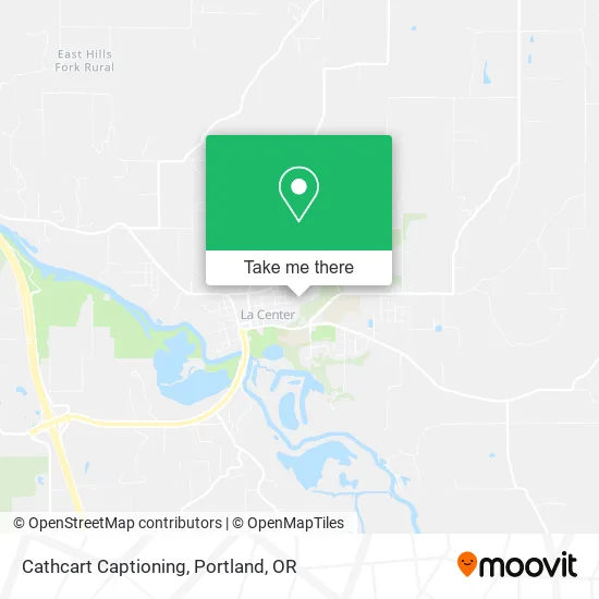 Cathcart Captioning map