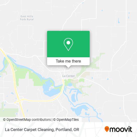 La Center Carpet Cleaning map