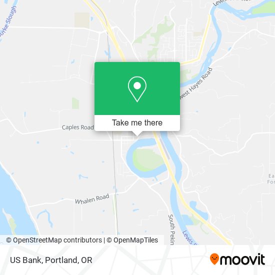 Mapa de US Bank
