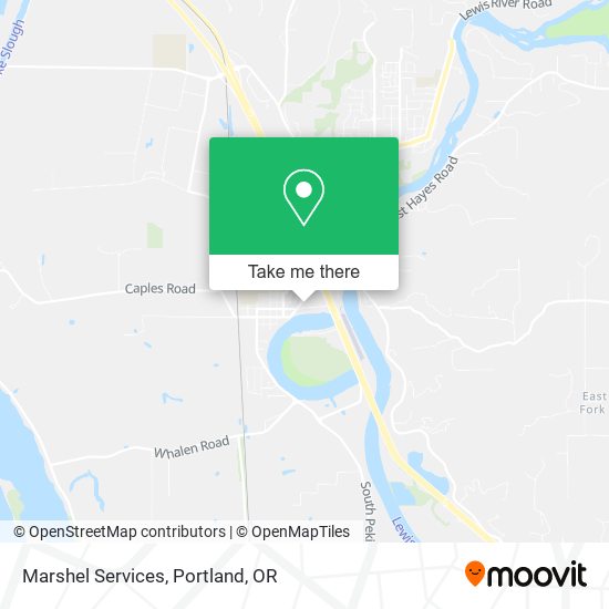 Mapa de Marshel Services