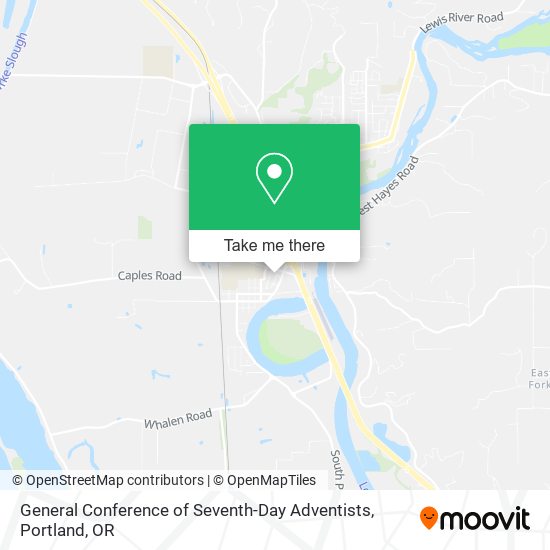 Mapa de General Conference of Seventh-Day Adventists