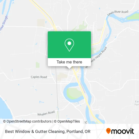 Best Window & Gutter Cleaning map