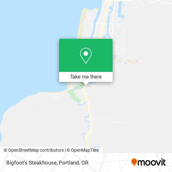 Mapa de Bigfoot's Steakhouse