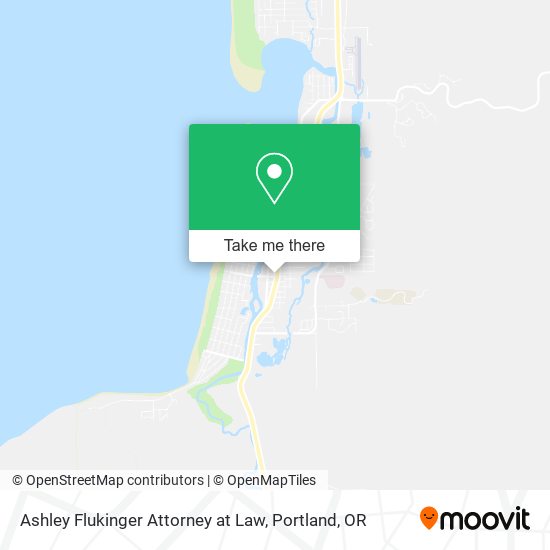 Mapa de Ashley Flukinger Attorney at Law