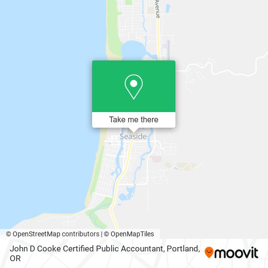 Mapa de John D Cooke Certified Public Accountant