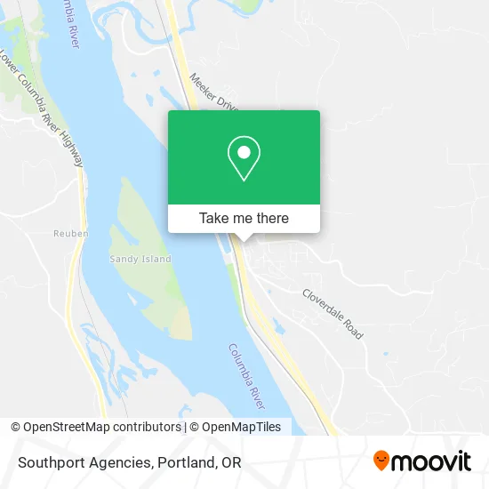 Southport Agencies map