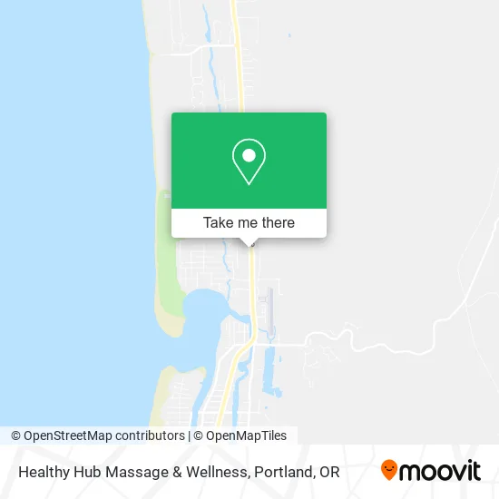 Healthy Hub Massage & Wellness map