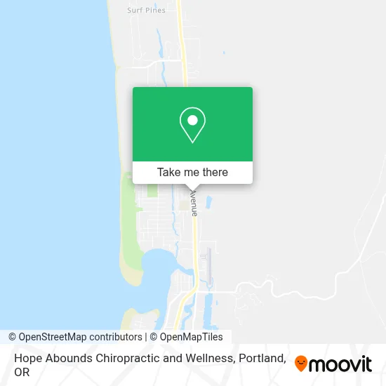Hope Abounds Chiropractic and Wellness map