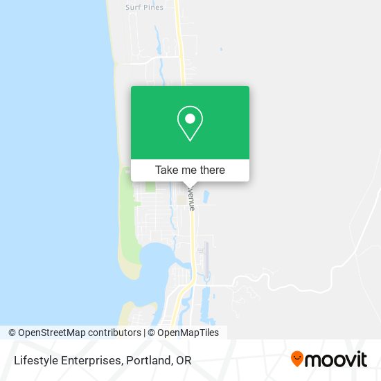Lifestyle Enterprises map