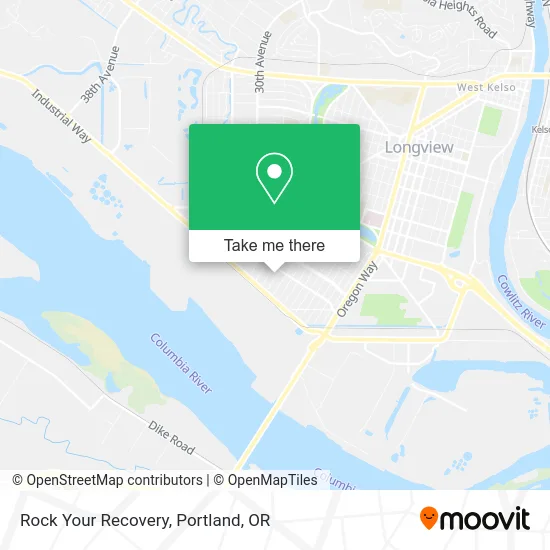 Rock Your Recovery map