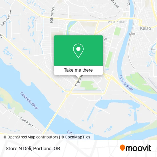 Store N Deli map