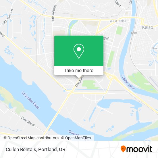 Cullen Rentals map