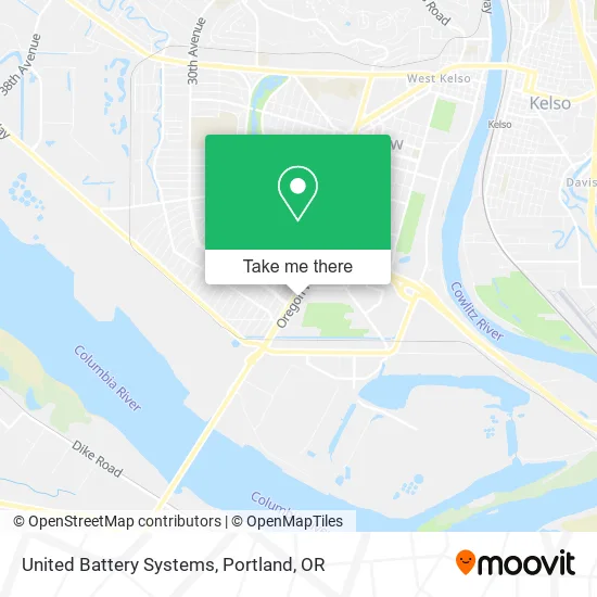 Mapa de United Battery Systems