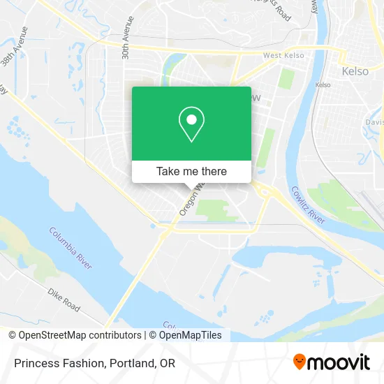 Princess Fashion map