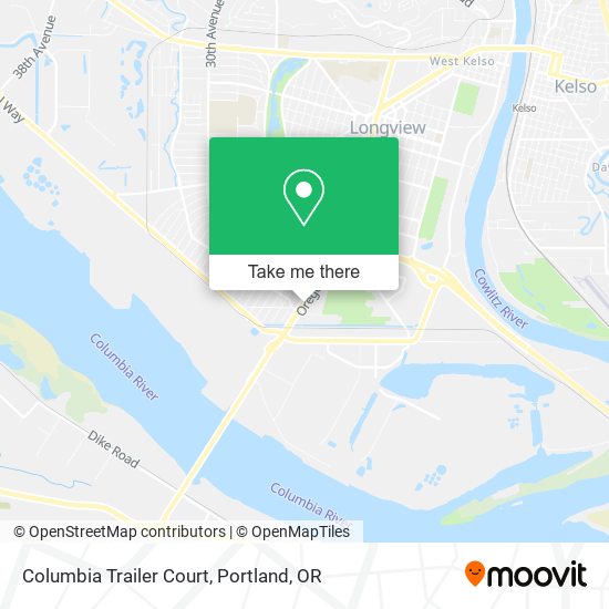 Columbia Trailer Court map