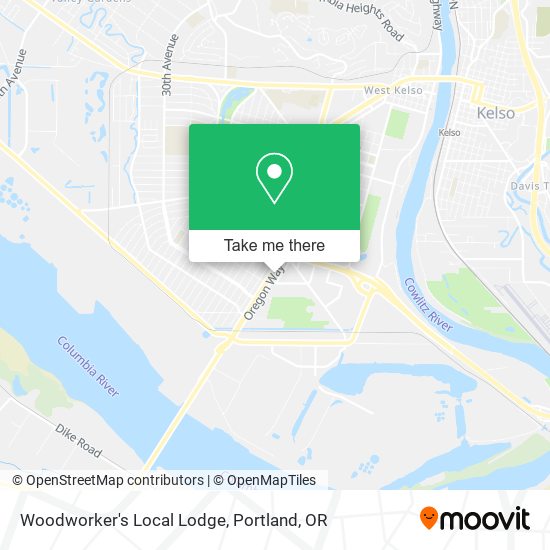 Woodworker's Local Lodge map