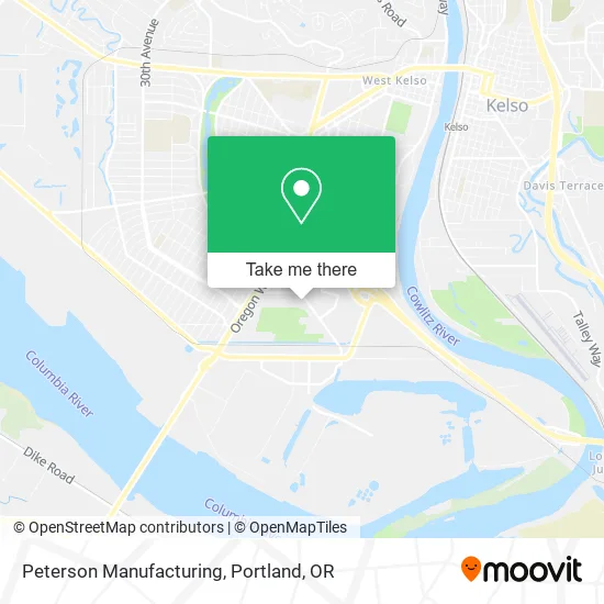 Peterson Manufacturing map