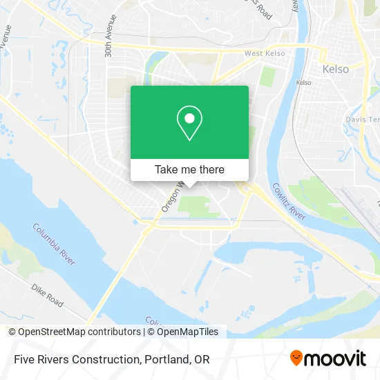Mapa de Five Rivers Construction