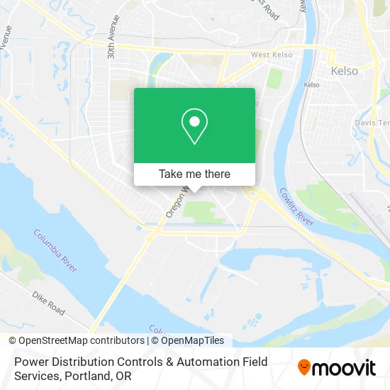 Mapa de Power Distribution Controls & Automation Field Services