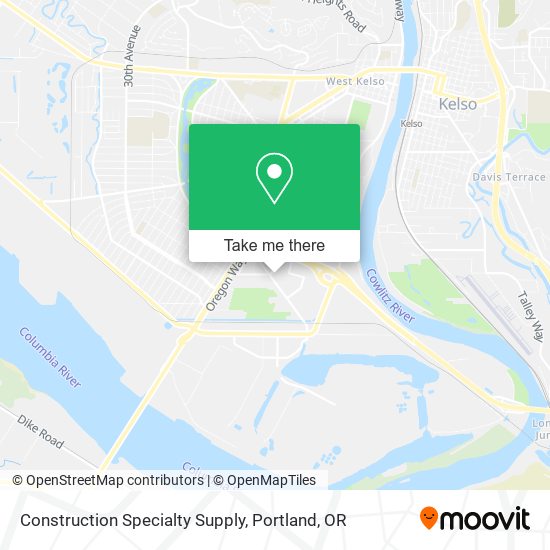 Mapa de Construction Specialty Supply